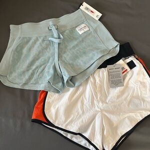 DKNY sport Shorts Colorblock High Waist And Calvin Klein shorts